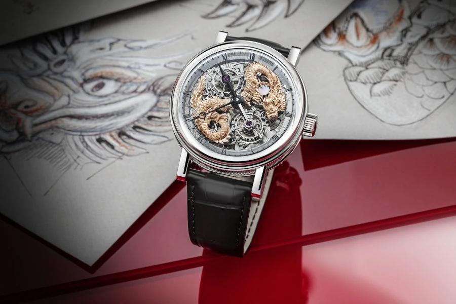 Classique Double Tourbillon Dragon 5345PT/1S/9XU 05