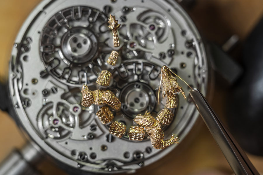 GENUS DRAGON Uhren, vollständig in der Genfer Manufaktur entworfen, entwickelt und montiert.