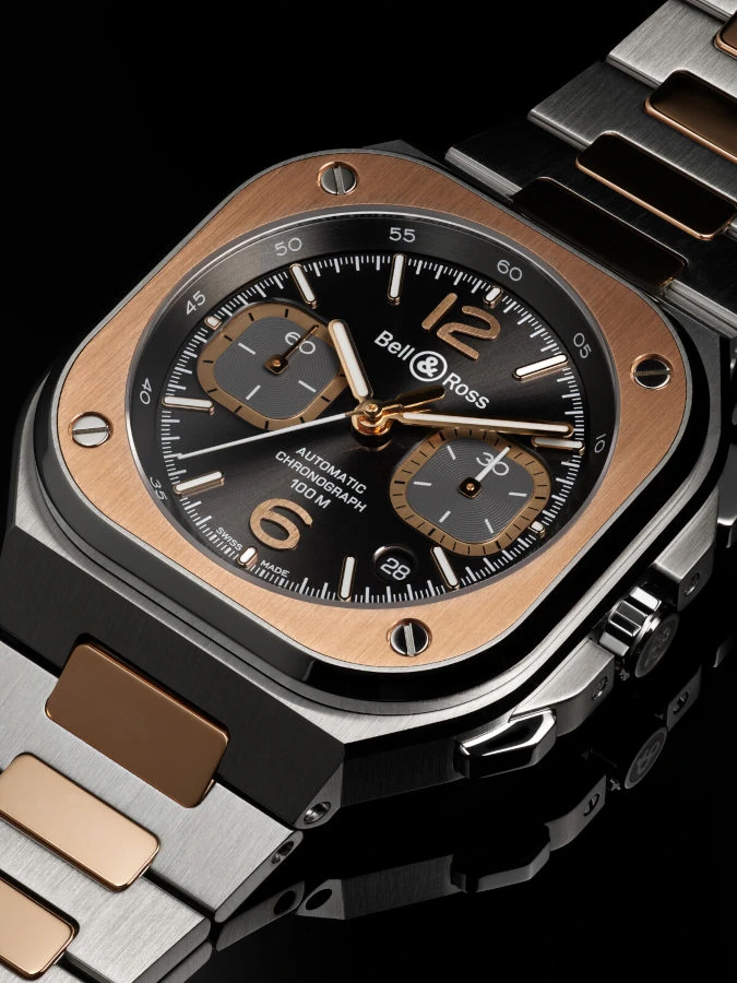 Ein urbanes Werkzeug - Br 05 Chrono Grey Steel & Gold