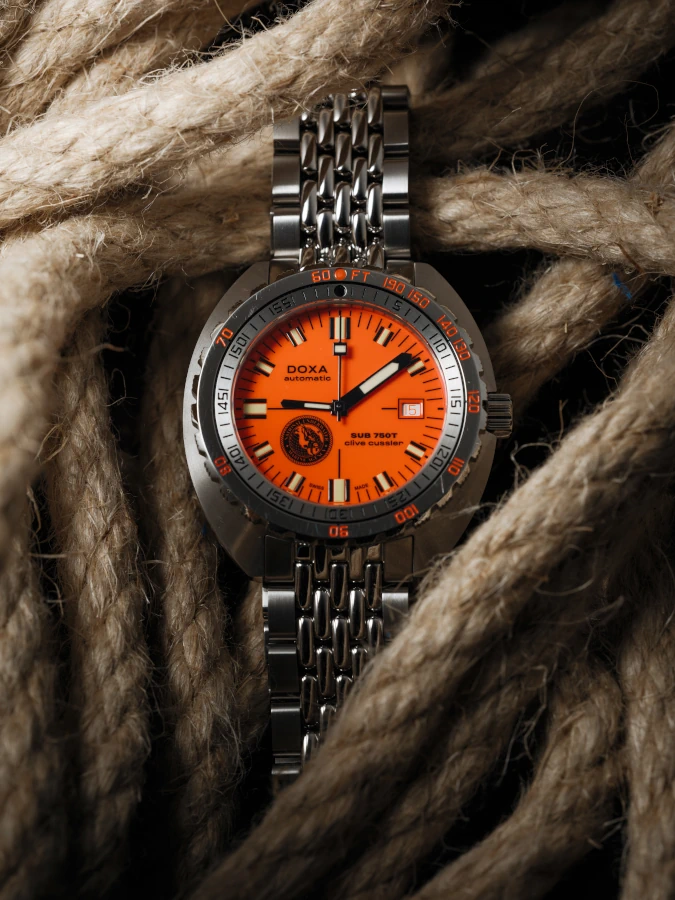 DOXA präsentiert limitierte SUB 750T Clive Cussler Edition DOXA präsentiert limitierte SUB 750T Clive Cussler Edition