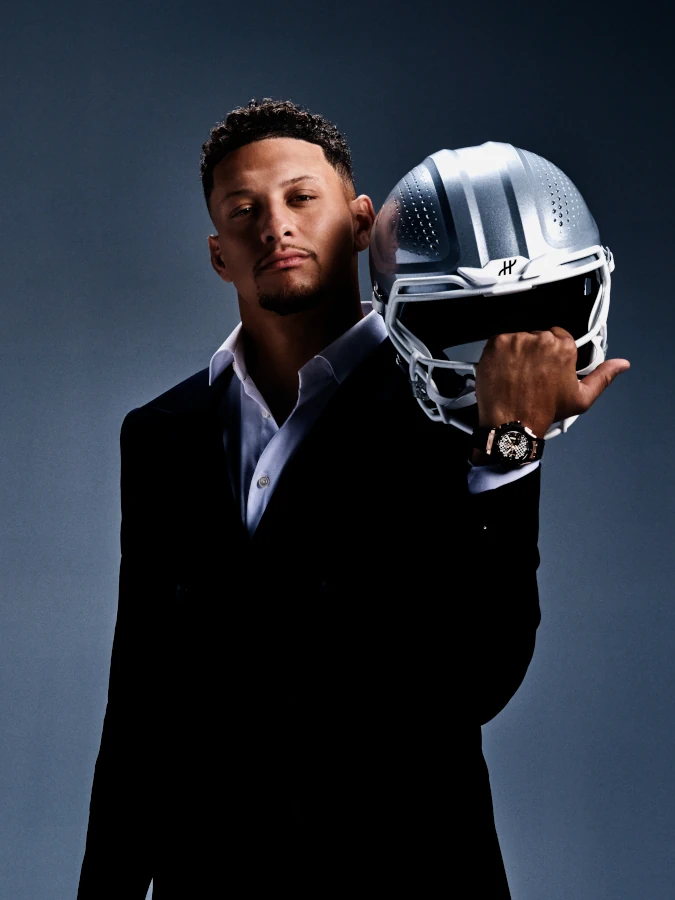 Patrick Mahomes wird Teil der Hublot-Elite