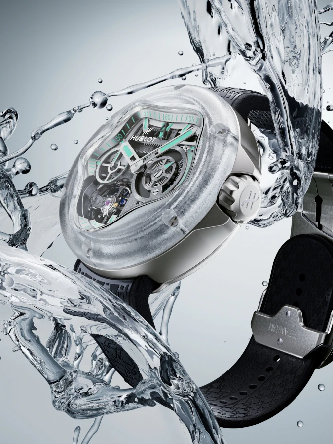 Hublot und Daniel Arsham präsentieren die MP-17 Arsham Splash – fluides Design trifft Haute Horlogerie