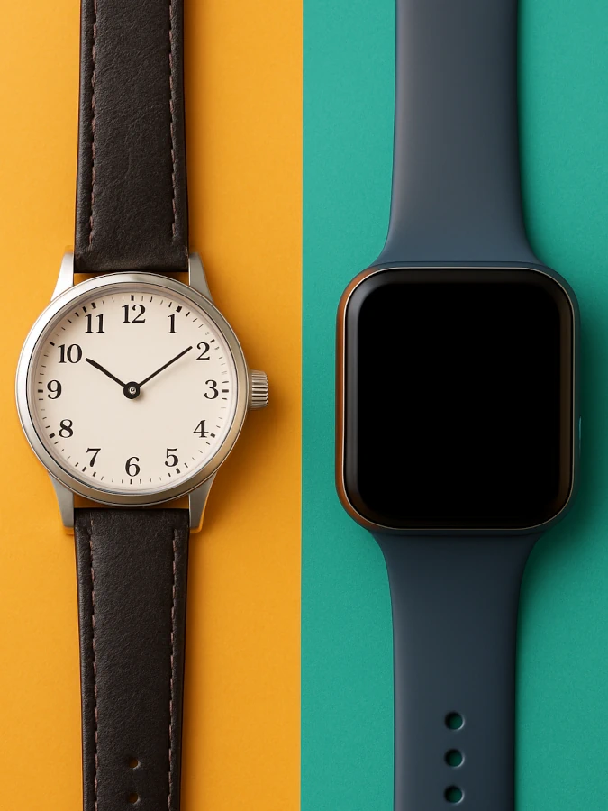 Klassische Uhr oder Smartwatch? Was passt zu dir? Klassische Uhr oder Smartwatch? Was passt zu dir?