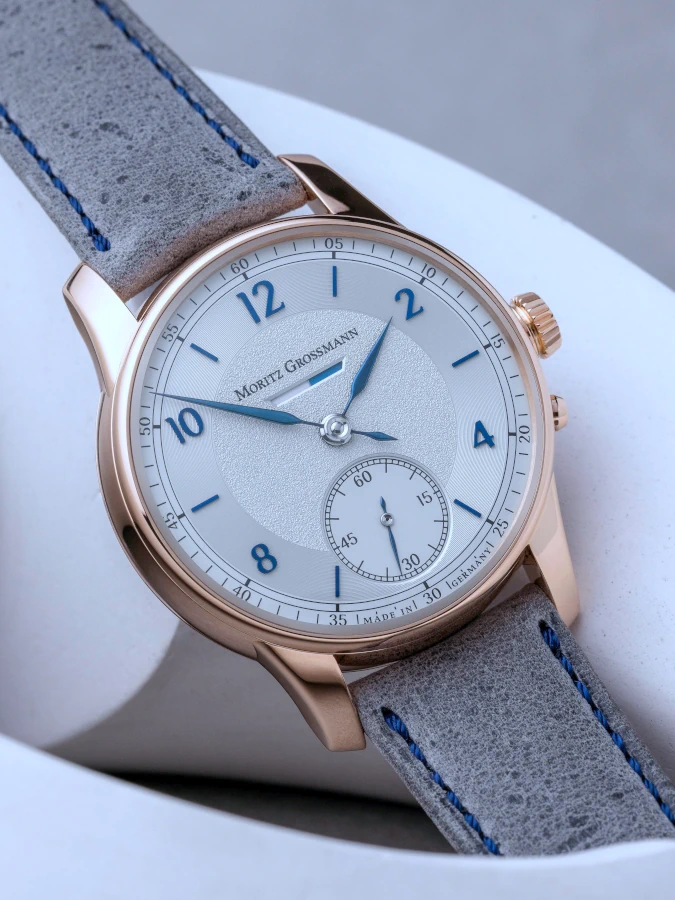 Moritz Grossmann BENU Gangreserve: Innovative Details und klassische Werte