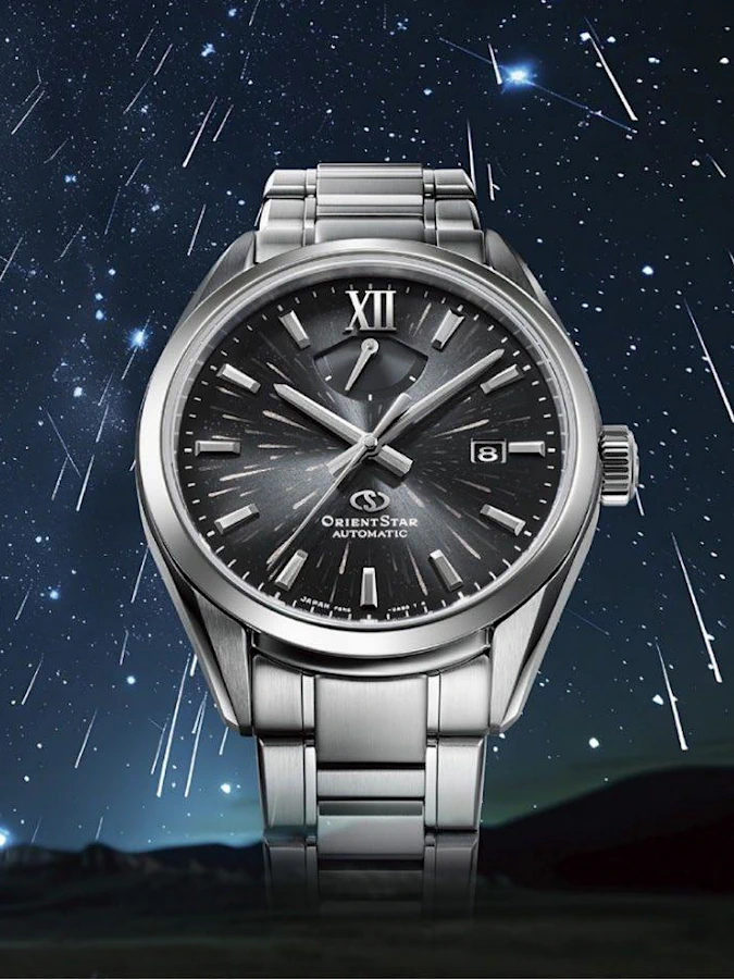 Orient Star M34 F8 Date: Technologische Weltneuheit trifft galaktisches Design Orient Star M34 F8 Date: Technologische Weltneuheit trifft galaktisches Design