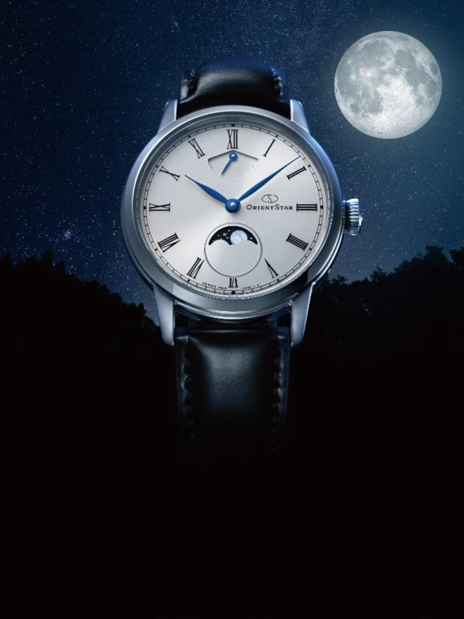 Orient Star präsentiert M45 F8 Mechanical Moon Phase Handaufzug-Modelle