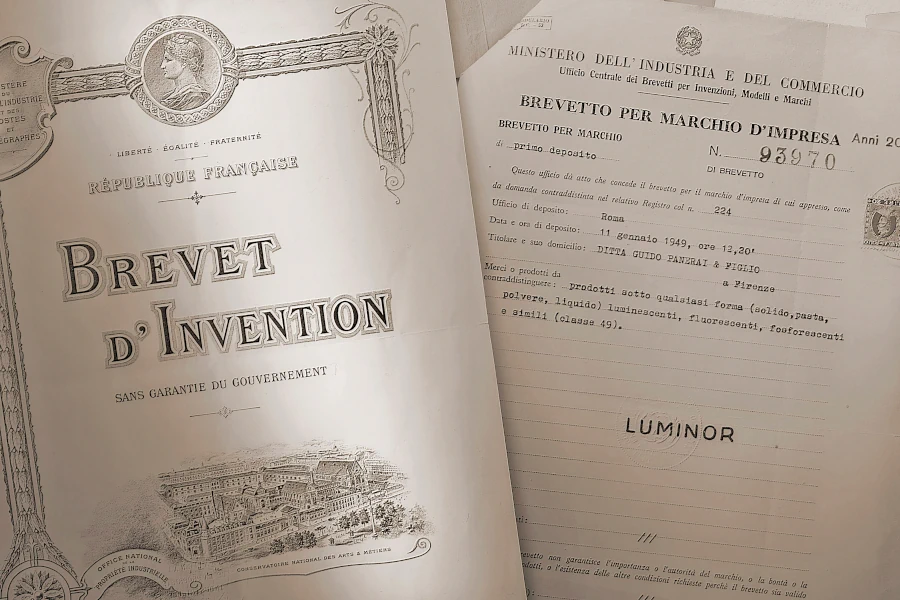 1949 Luminor Patent