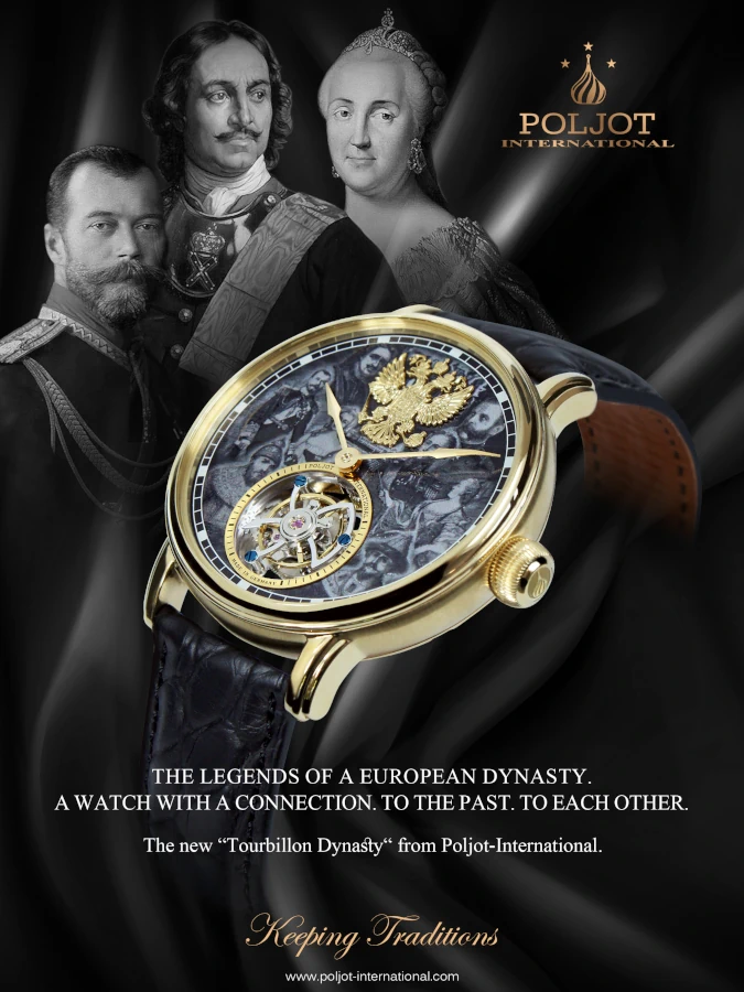 Poljot-International Tourbillon Dynasty – Vereinte Geschichte auf einem Zifferblatt