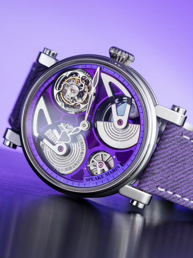 Speake Marin präsentiert die Openworked Tourbillon Purple Hour