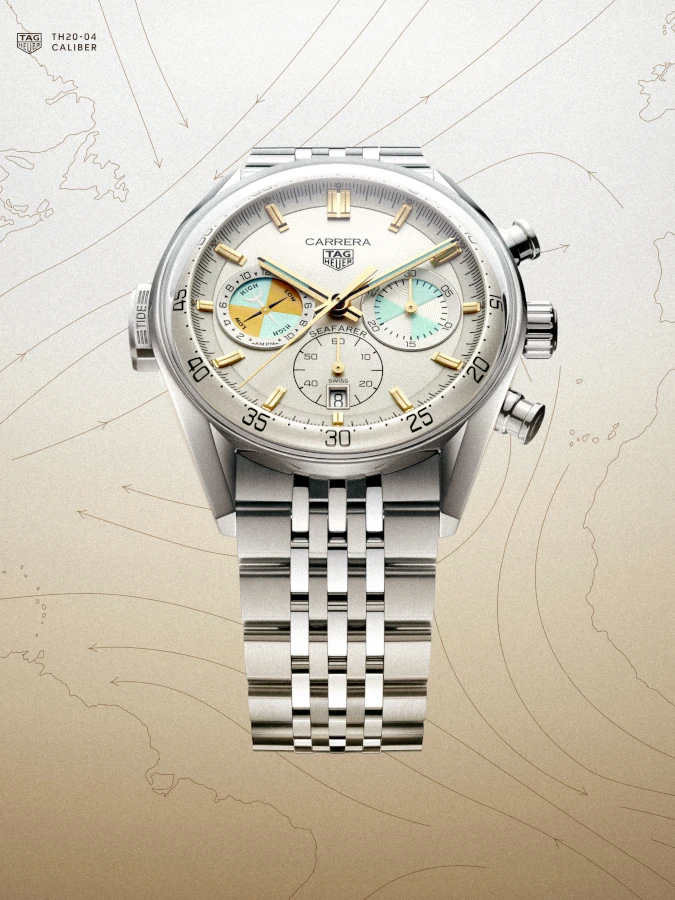 TAG Heuer kehrt mit der Carrera Chronograph Seafarer zu maritimen Wurzeln zurück