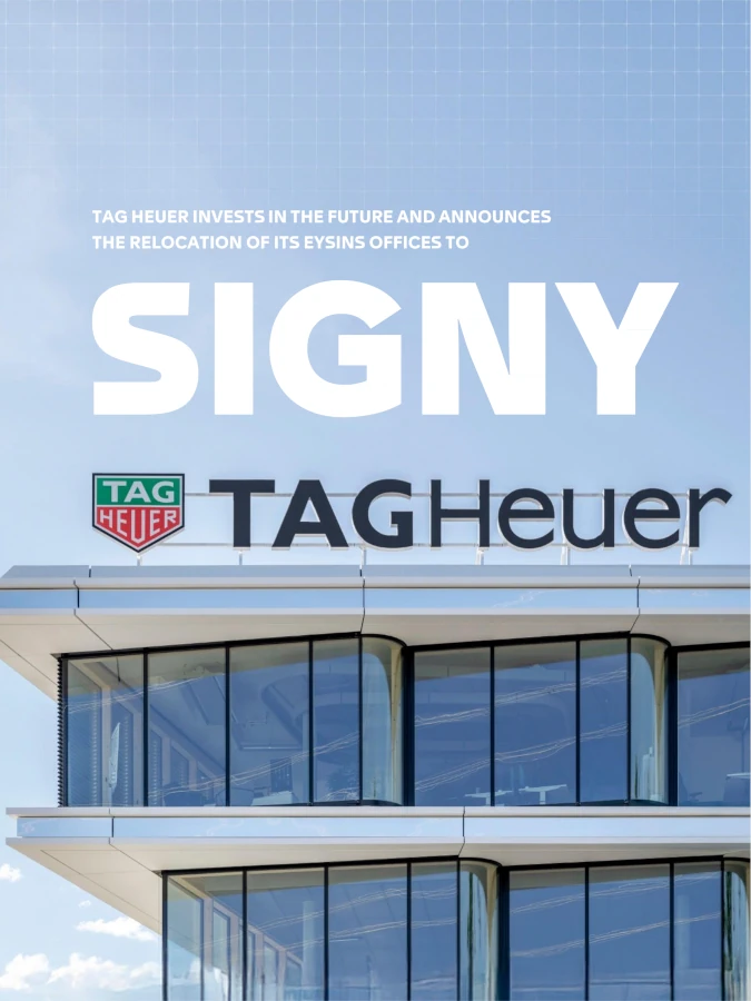 TAG Heuer eröffnet neuen Standort in Signy