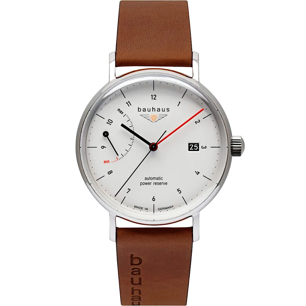 Bauhaus Automatik mit Gangreserveanzeige 41 mm