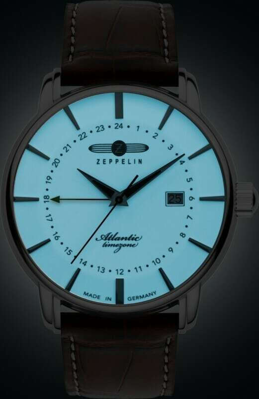 HAU, Zeppelin Atlantic GMT-Time 84425 HAU, Zeppelin Atlantic GMT-Time 84425
